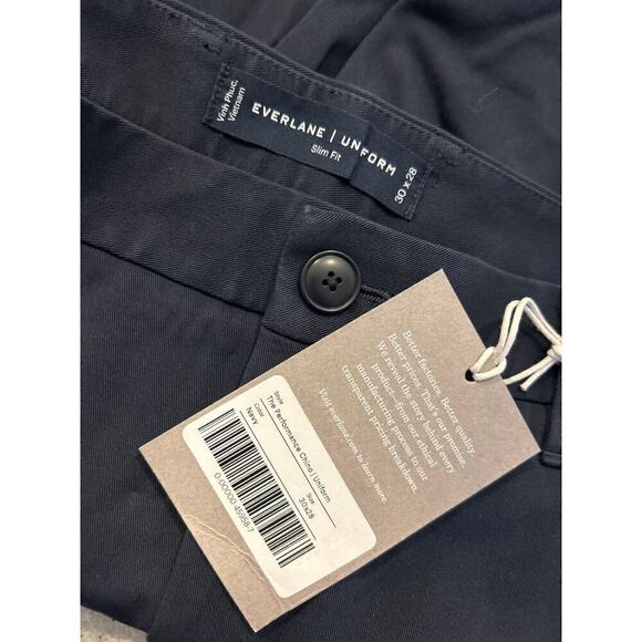 Everlane The Performance Chino | Uniform Slim Navy 30x28 - Picture 5 of 5